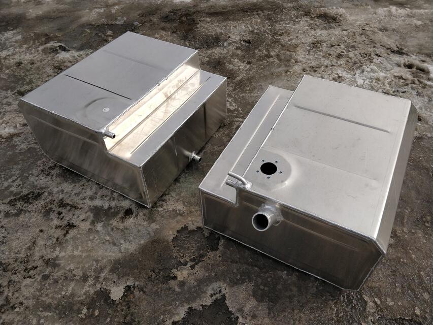 Топливный бак Corvet 500, 90 л под рецесс